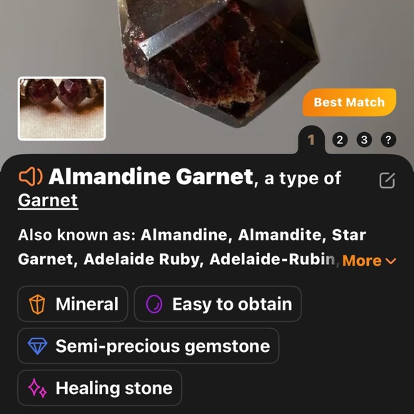 925 Sterling Silver Beaded & Garnet Vintage Bracelet - Picture 7 of 16